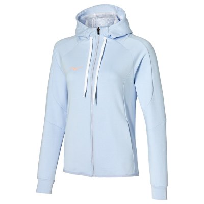 Cazadoras Mizuno Athletics RB Sweat Mujer Azules Claro - Chile M320PWKTNJ